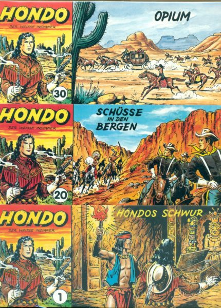 Hondo Piccolo Nr. 1 – 117 komplett, von Metzger, ungelesen 0/0-