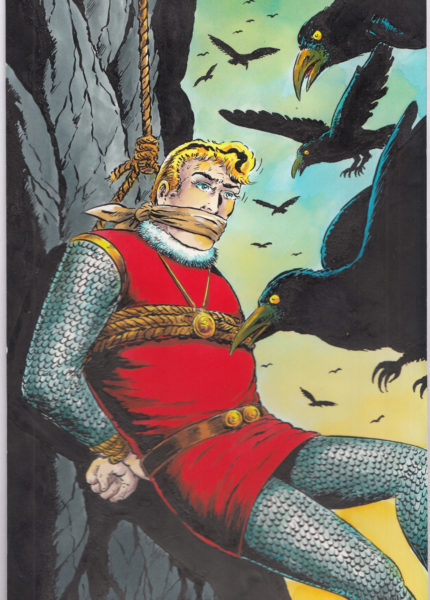 Sigurd Originalzeichnung Hansrudi Wäscher für Titelseite Kioskausgabe GB Nr. 36